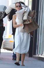 MINKA KELLY Arrives at Mauros Cafe in West Hollywood 03/25/2016