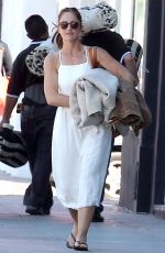 MINKA KELLY Arrives at Mauros Cafe in West Hollywood 03/25/2016