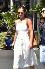 MINKA KELLY Arrives at Mauros Cafe in West Hollywood 03/25/2016