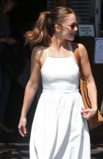 MINKA KELLY Arrives at Mauros Cafe in West Hollywood 03/25/2016