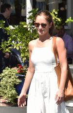 MINKA KELLY Arrives at Mauros Cafe in West Hollywood 03/25/2016