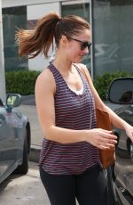 MINKA KELLY Out and About in Beverly Hills 03/03/2016