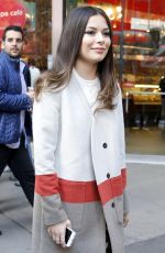 MIRANDA COSGROVE Leaves AOL Studios in New York 03/18/2016