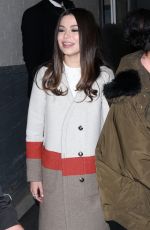 MIRANDA COSGROVE Leaves AOL Studios in New York 03/18/2016