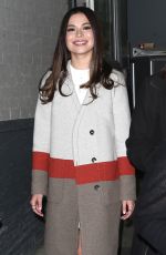 MIRANDA COSGROVE Leaves AOL Studios in New York 03/18/2016