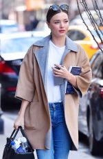 MIRANDA KERR in Jeans Out in New York 03/03/2016
