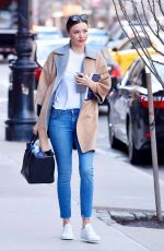 MIRANDA KERR in Jeans Out in New York 03/03/2016