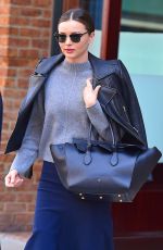 MIRANDA KERR Out and About in New York 03/03/2016
