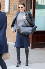 MIRANDA KERR Out and About in New York 03/03/2016
