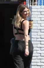 MISCHA BARTON Arrives at DWTS Rehearsals in Hollywood 03/16/2016