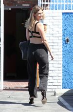 MISCHA BARTON Arrives at DWTS Rehearsals in Hollywood 03/16/2016