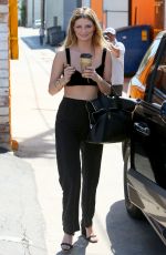 MISCHA BARTON Arrives at DWTS Rehearsals in Hollywood 03/16/2016