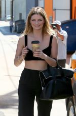 MISCHA BARTON Arrives at DWTS Rehearsals in Hollywood 03/16/2016