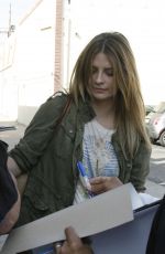 MISCHA BARTON Arrives at DWTS Studio in Hollywood 03/19/2016