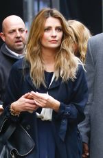 MISCHA BARTON Arrives at Good Morning America in New York 03/08/2016