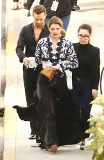 MISCHA BARTON at Dancing with the Stars Rehersal in Hollywood 03/22/2016