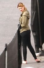 MISCHA BARTON at Dancing with the Stars Rehersal in Hollywood 03/22/2016