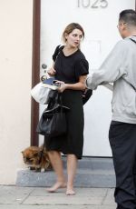 MISCHA BARTON at Dancing with the Stars Studio in Hollywood 03/26/2016