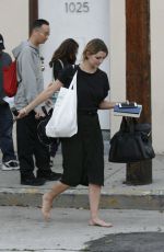 MISCHA BARTON at Dancing with the Stars Studio in Hollywood 03/26/2016