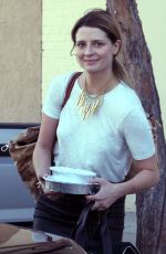 MISCHA BARTON Leaves Dancing with the Stars Rehersals in Hollywood 03/14/2016
