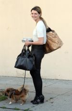 MISCHA BARTON Leaves Dancing with the Stars Rehersals in Hollywood 03/14/2016