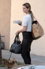 MISCHA BARTON Leaves Dancing with the Stars Rehersals in Hollywood 03/14/2016