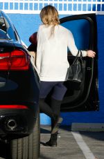 MISCHA BARTON Leaves DWTS Rehersals in Hollywood 03/12/2016