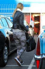 MISCHA BARTON Leaves DWTS Studios in Hollywood 03/24/2016