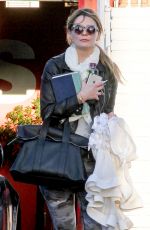 MISCHA BARTON Leaves DWTS Studios in Hollywood 03/24/2016