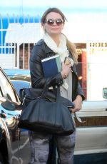 MISCHA BARTON Leaves DWTS Studios in Hollywood 03/24/2016