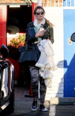 MISCHA BARTON Leaves DWTS Studios in Hollywood 03/24/2016