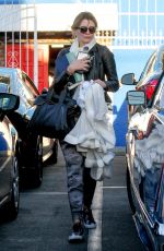 MISCHA BARTON Leaves DWTS Studios in Hollywood 03/24/2016
