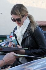 MISCHA BARTON Leaves DWTS Studios in Hollywood 03/24/2016