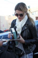 MISCHA BARTON Leaves DWTS Studios in Hollywood 03/24/2016