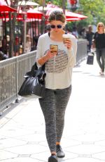 MISCHA BARTON Out for Coffee in Los Angeles 03/19/2016