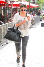 MISCHA BARTON Out for Coffee in Los Angeles 03/19/2016