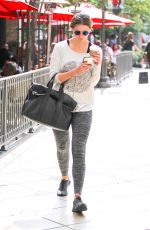 MISCHA BARTON Out for Coffee in Los Angeles 03/19/2016
