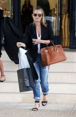 MOLLY SIMS Out Shopping in Los Angeles 03/11/2016