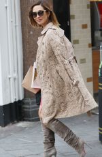 MYLEENE KLASS Arrivess at Global Radio in London 03/07/2016
