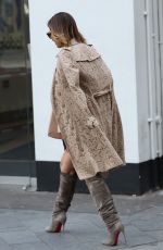 MYLEENE KLASS Arrivess at Global Radio in London 03/07/2016