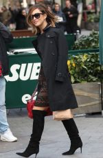 MYLEENE KLASS Out and About in London 03/04/2016