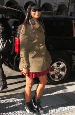 NAOMI CAMPBELL Arrives at "The View" in New York 03/30/2016