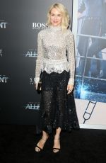 NAOMI WATTS at ‘The Divergent Series: Allegiant’ Premiere in New York 03/14/2016