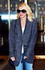 NAOMI WATTS Out and About in New York 03/11/2016