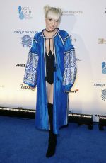 NATASHA BEDINGFIELD at One Night for One Drop Blue Carpet in Las Vegas 03/19/2016