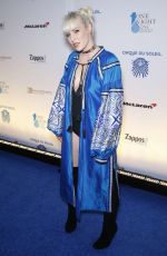 NATASHA BEDINGFIELD at One Night for One Drop Blue Carpet in Las Vegas 03/19/2016