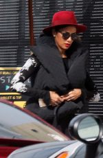 NICOLE SCERZINGER Out and About in Los Angeles 03/07/2016