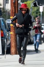 NICOLE SCERZINGER Out and About in Los Angeles 03/07/2016
