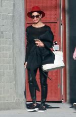 NICOLE SCERZINGER Out and About in Los Angeles 03/07/2016
