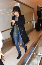 NIKKI REED at Los Angeles International Airport 02/29/2016